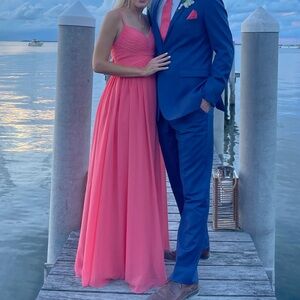 Azazie Alia Bridesmaid Dress in Watermelon